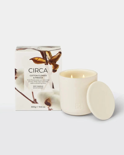 Circa 300g Candle - Cotton Flower & Freesia-Circa-Lima & Co