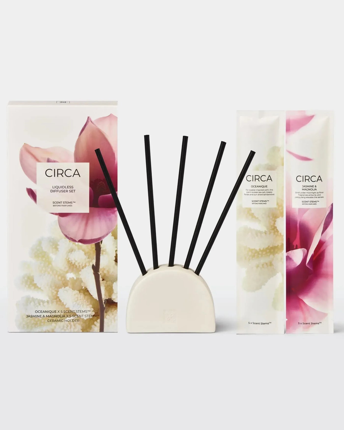 Circa 5 Replacement Scent Stems - Jasmine & Magnolia-Circa-Lima & Co