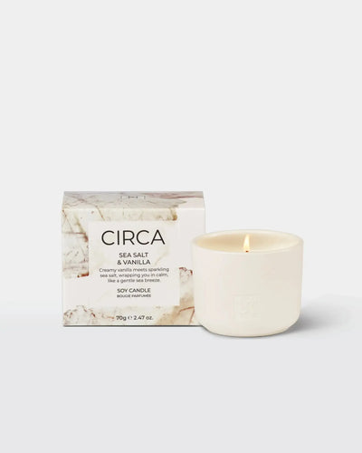 Circa 70g Candle - Sea Salt & Vanilla-Circa-Lima & Co