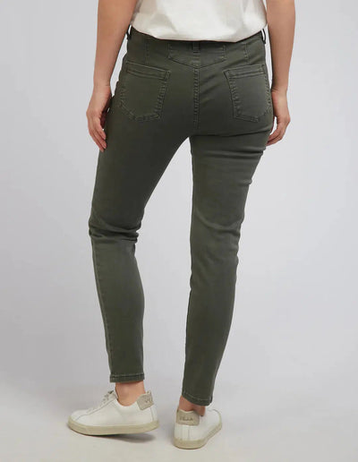 City Jean - Khaki-Foxwood-Lima & Co