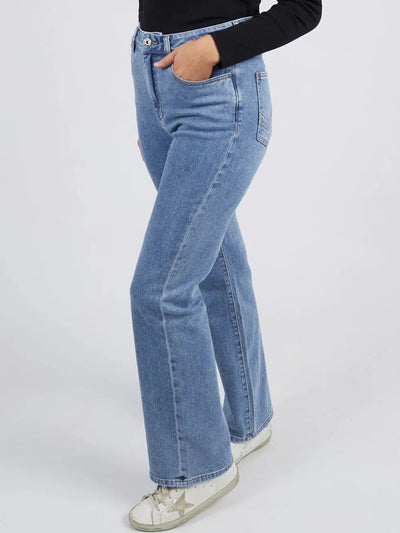Clara Boot Leg Jean - Blue-Elm Lifestyle-Lima & Co