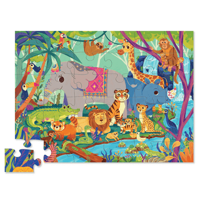 Classic Floor Puzzle 36pc - In the Jungle-Tiger Tribe-Lima & Co