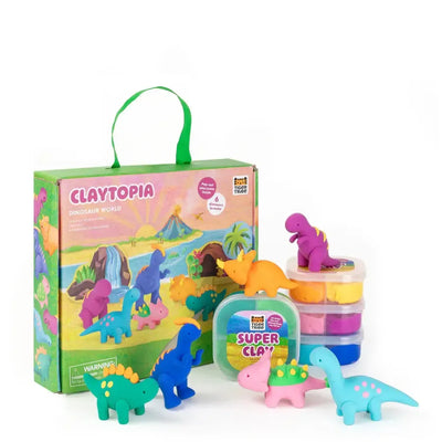 Claytopia - Dinosaur World-Tiger Tribe-Lima & Co