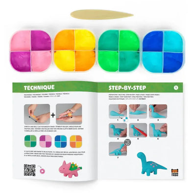 Claytopia - Dinosaur World-Tiger Tribe-Lima & Co