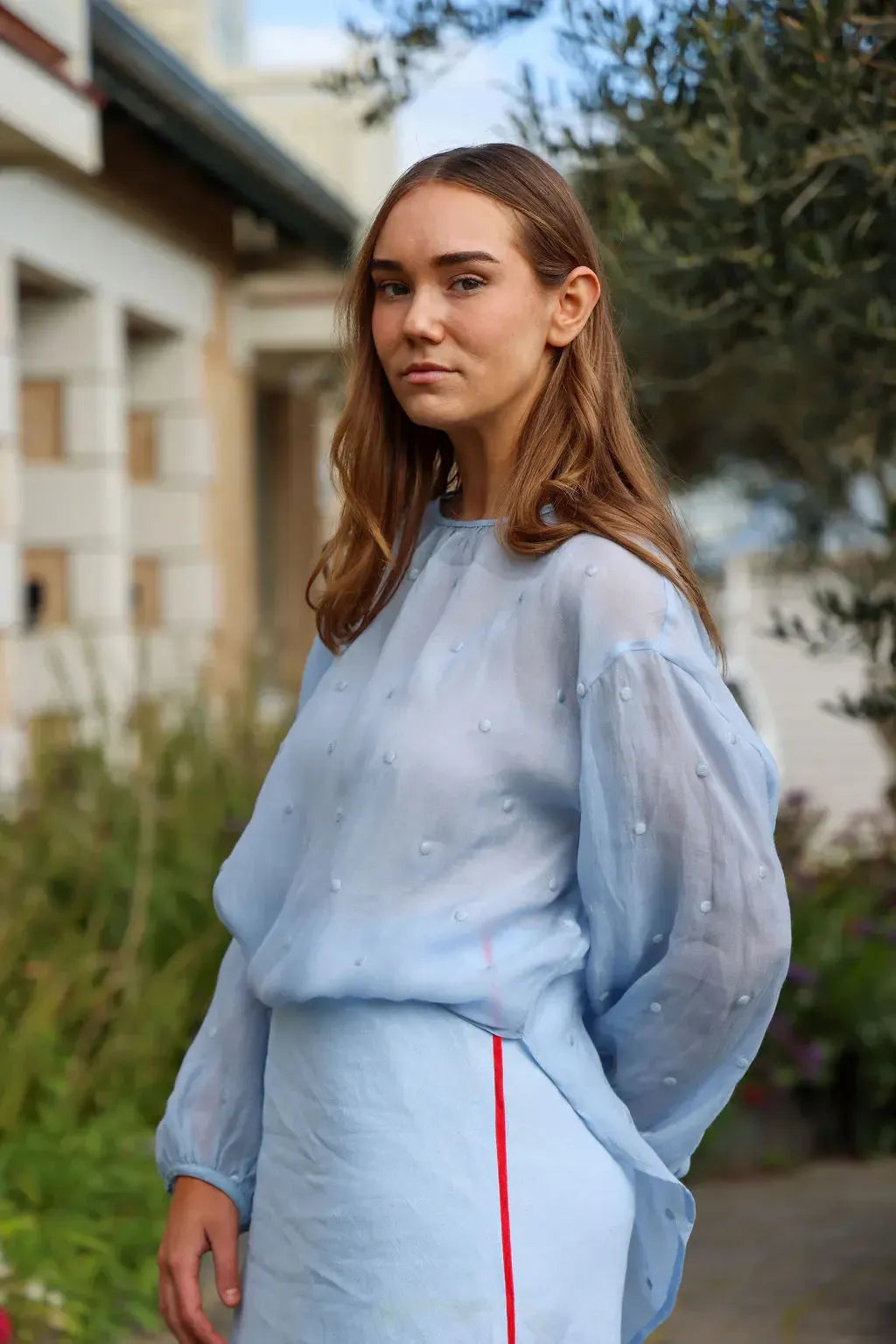 Clover Top - Blue Spot-The Eighth Letter-Lima & Co