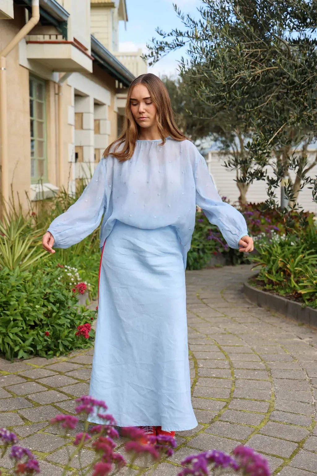 Clover Top - Blue Spot-The Eighth Letter-Lima & Co