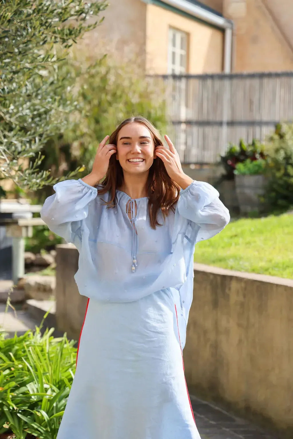 Clover Top - Blue Spot-The Eighth Letter-Lima & Co