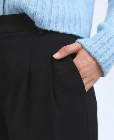 Clyde Pant - Black-Foxwood-Lima & Co