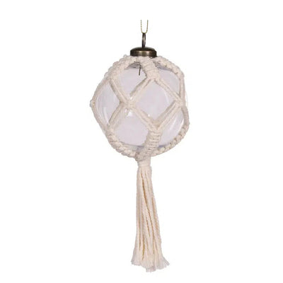 Coastal Intricate Buoy Bauble-Holly and Ivy-Lima & Co