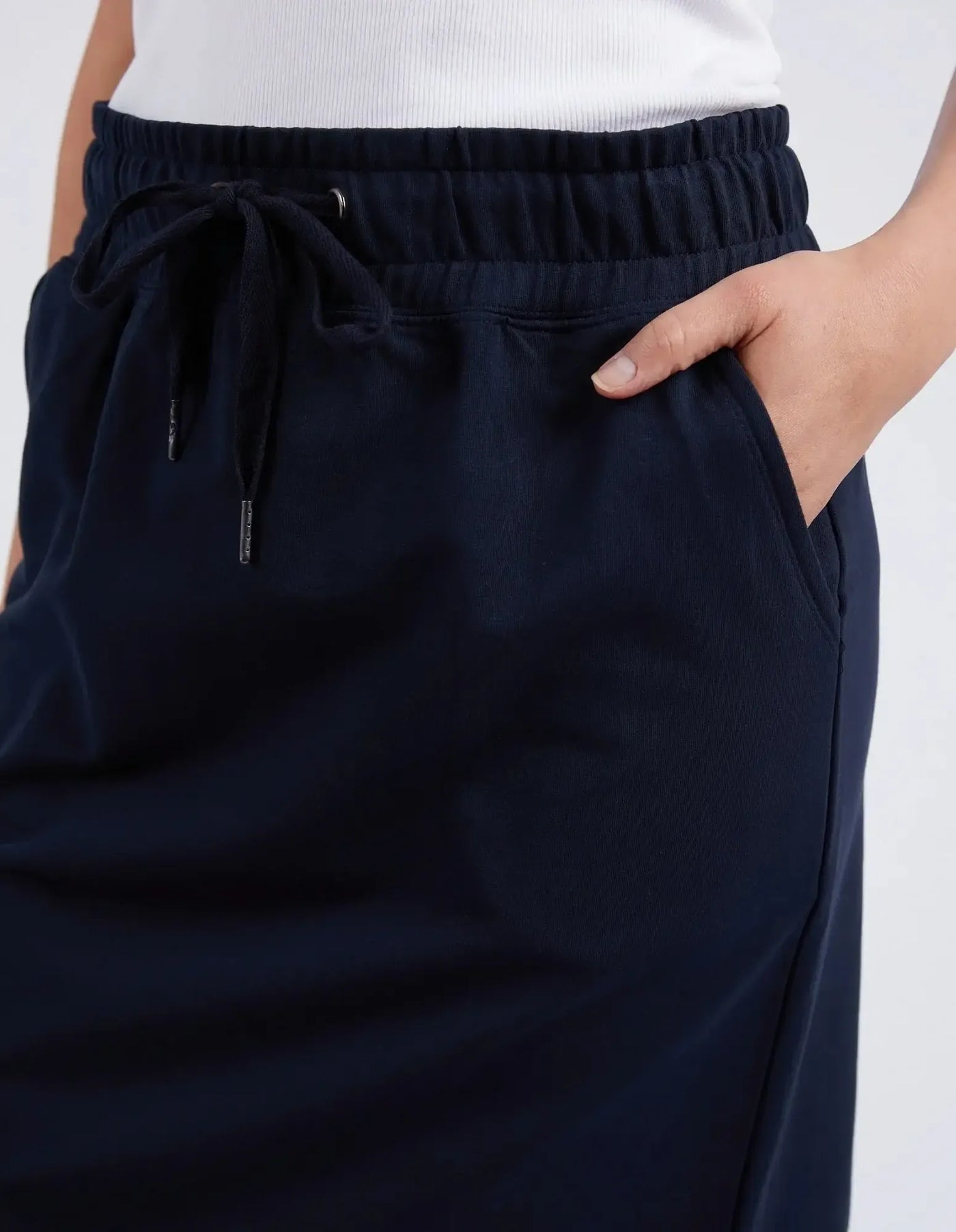 Coby Skirt - Navy-Elm Lifestyle-Lima & Co