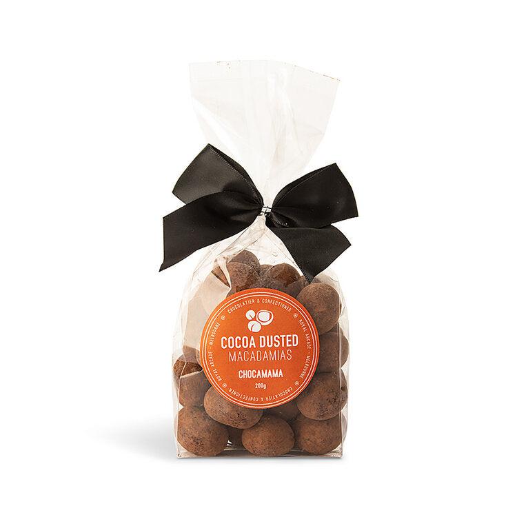 Cocoa Dusted Macadamias 200g-Chocamama-Lima & Co