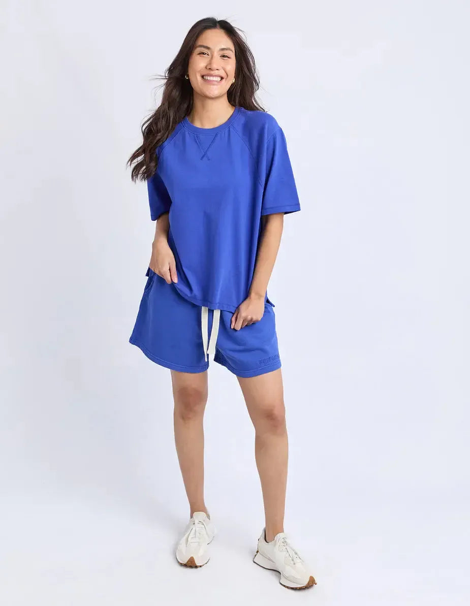 Coded Throw On - Blue-Foxwood-Lima & Co