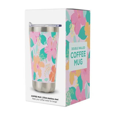 Coffee 270ml Stainless - Hibiscus-Lima & Co-Lima & Co