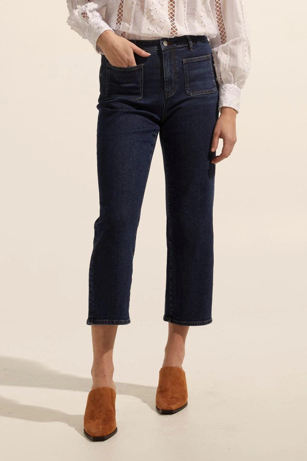 College Jean - Dark Denim-Zoe Kratzmann-Lima & Co