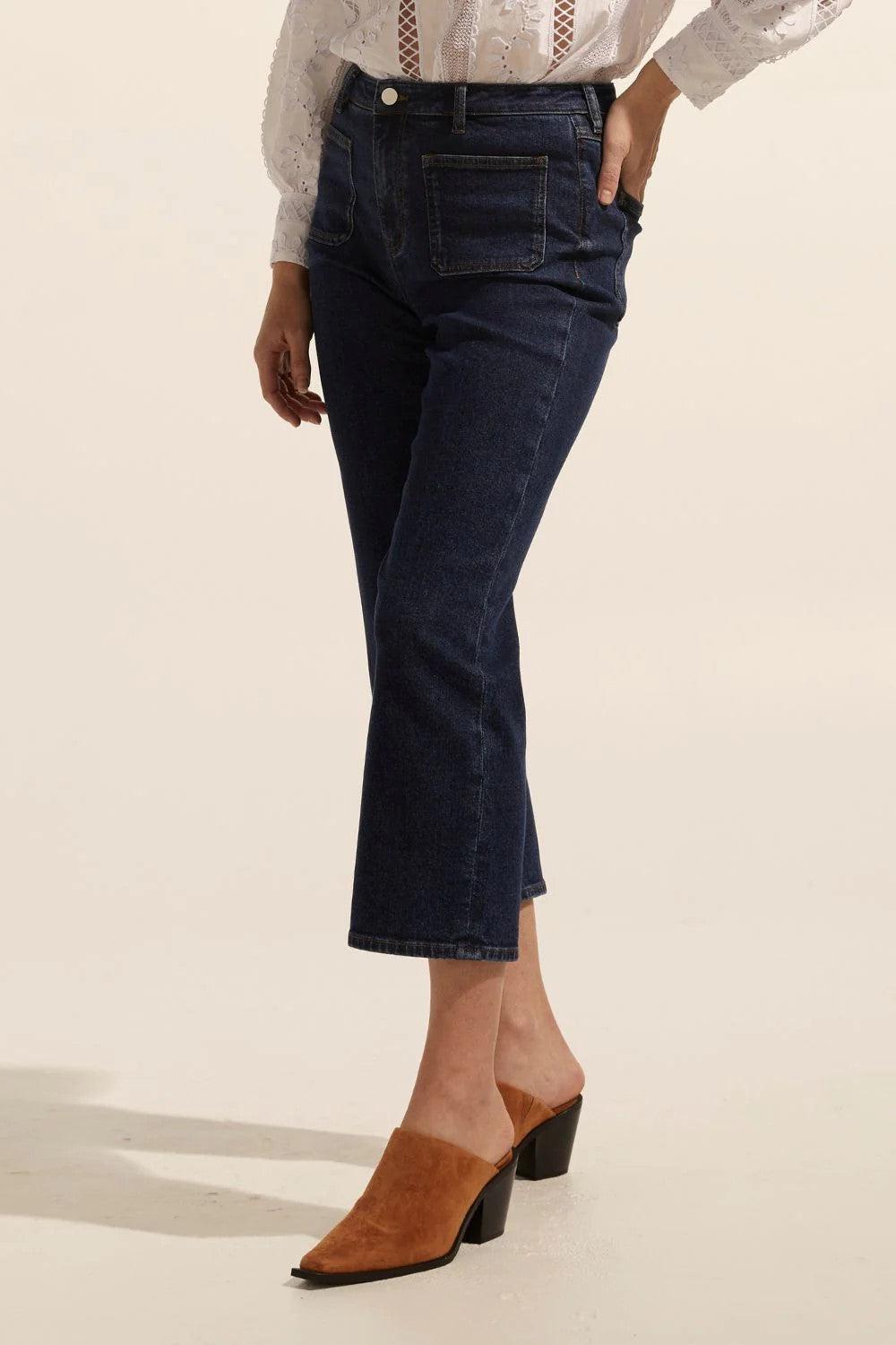 College Jean - Dark Denim-Zoe Kratzmann-Lima & Co