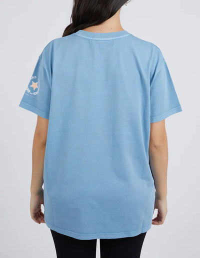 College Tee - Blue-Foxwood-Lima & Co