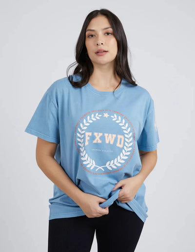 College Tee - Blue-Foxwood-Lima & Co