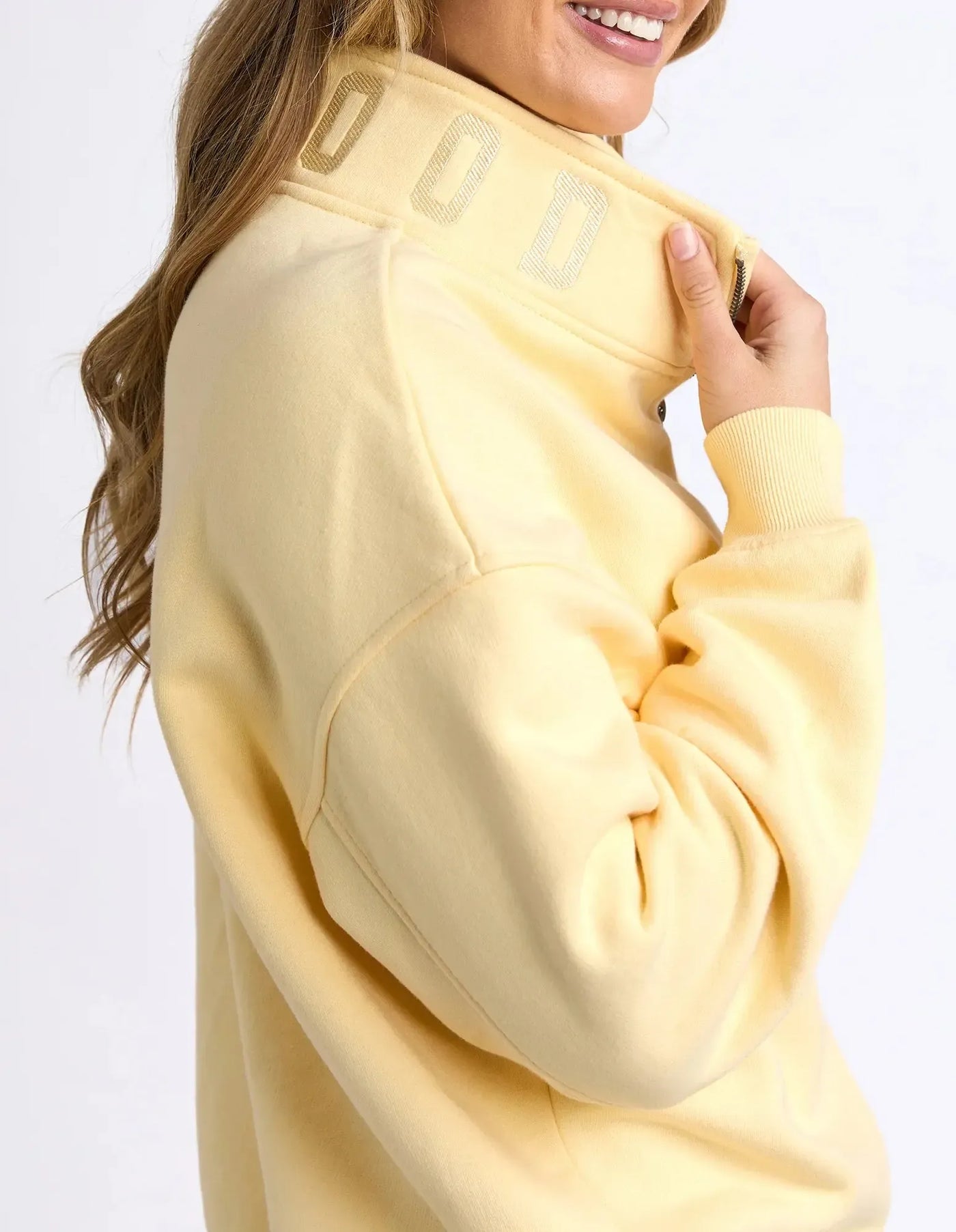 College Zip Crew - Lemon-Foxwood-Lima & Co