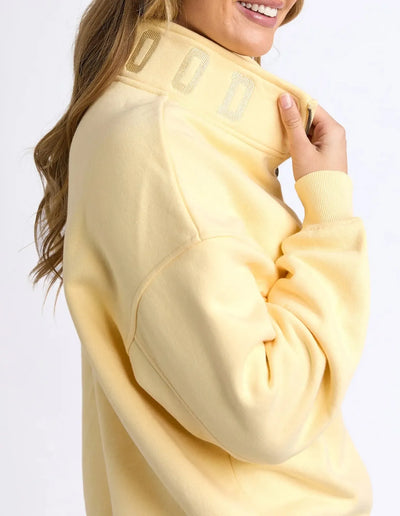 College Zip Crew - Lemon-Foxwood-Lima & Co