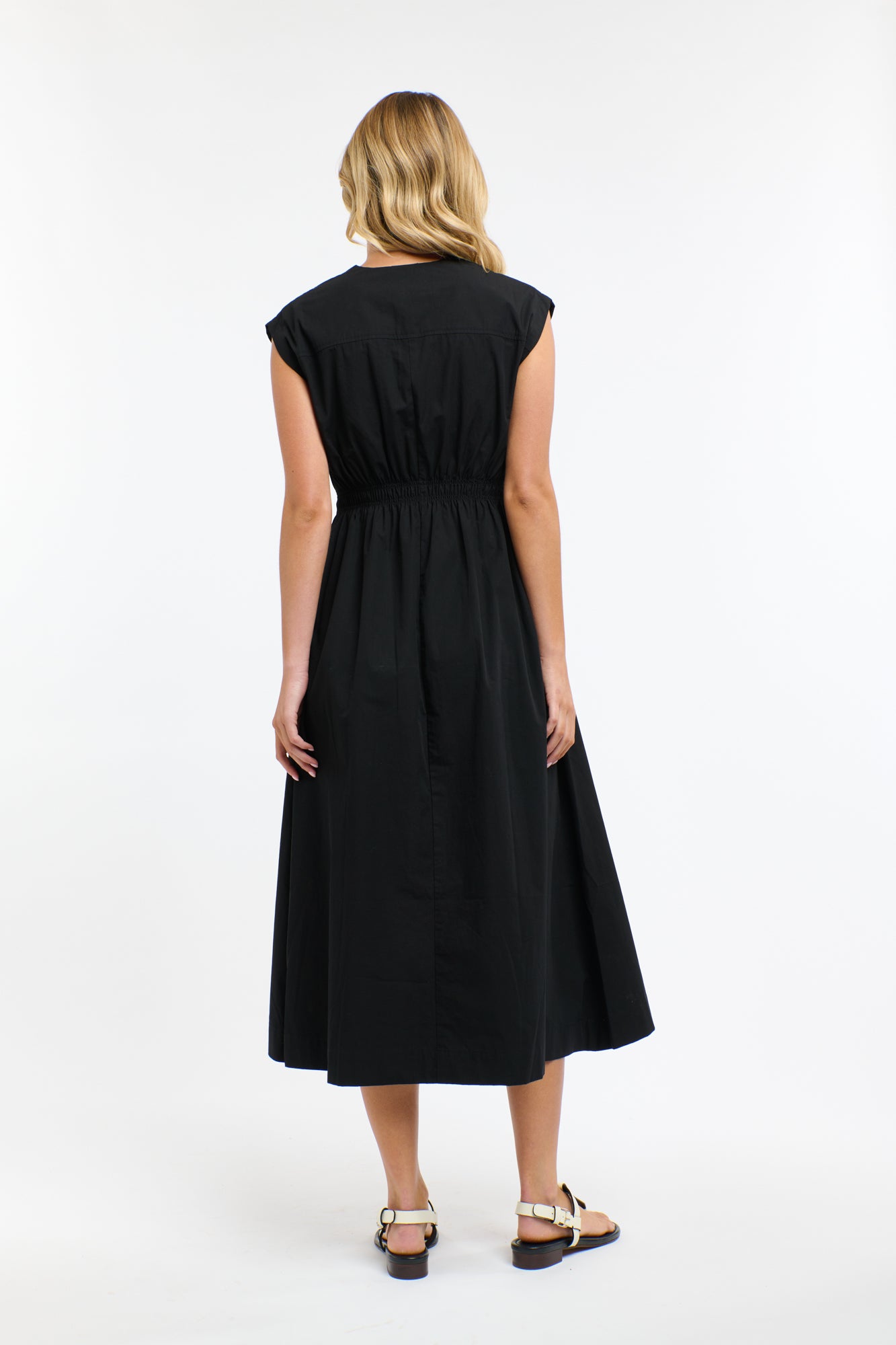 Cooper Cotton Dress - Black-365 Days-Lima & Co