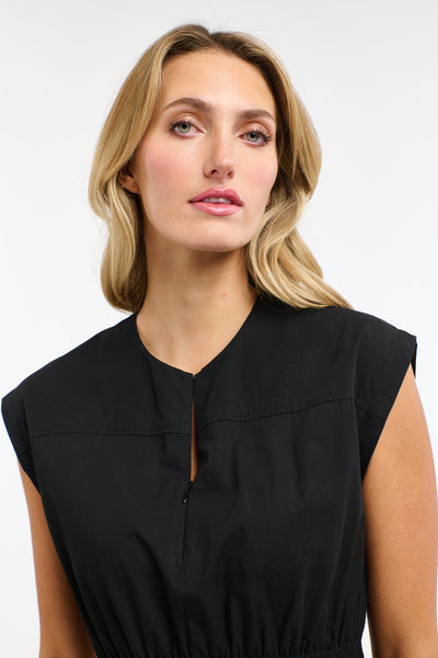 Cooper Cotton Dress - Black-365 Days-Lima & Co