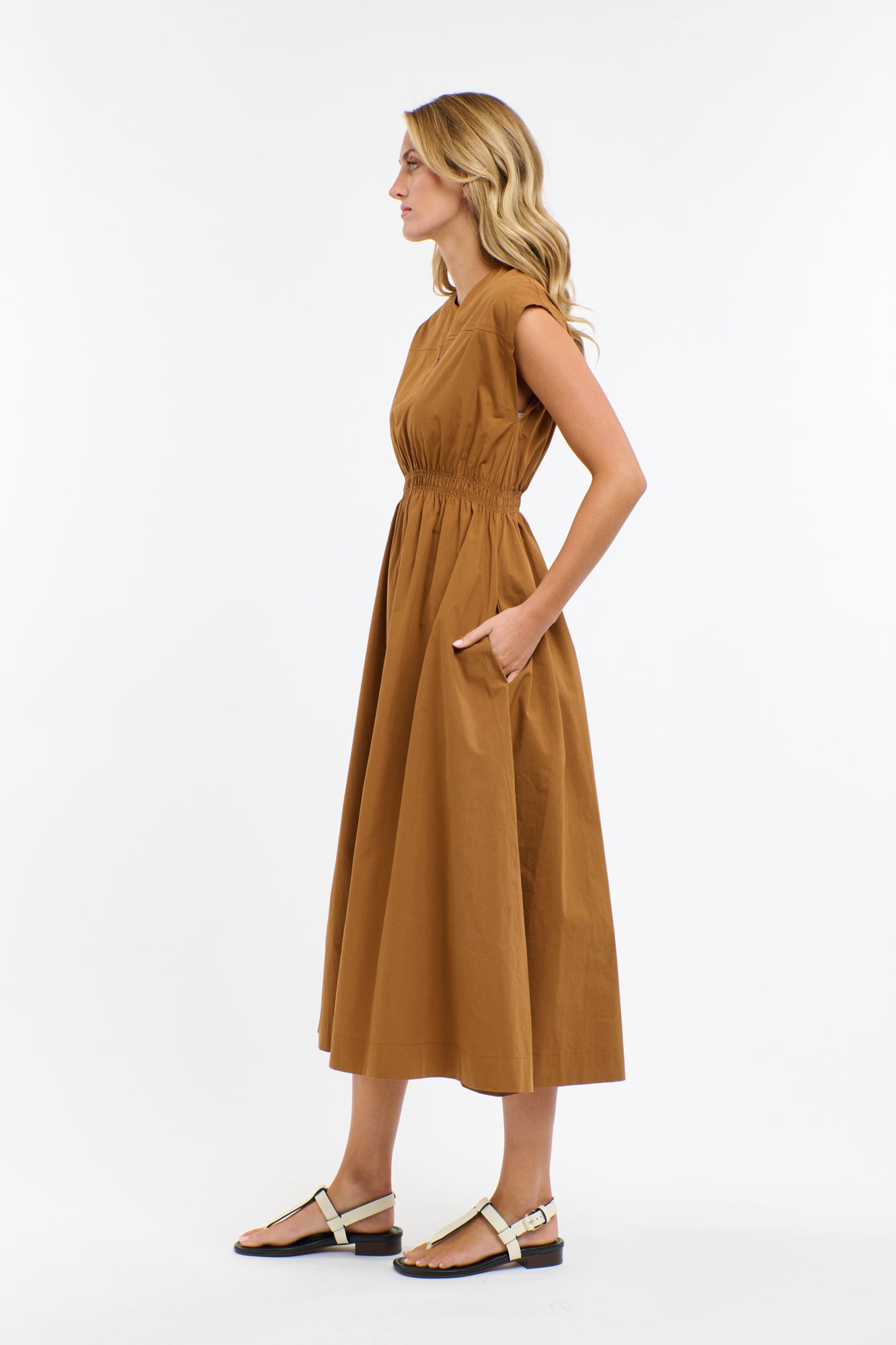 Cooper Cotton Dress - Butterscotch-365 Days-Lima & Co