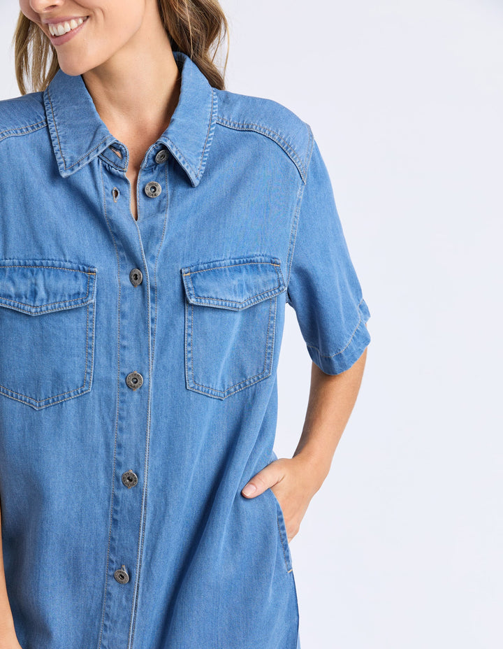 Cora Denim Dress