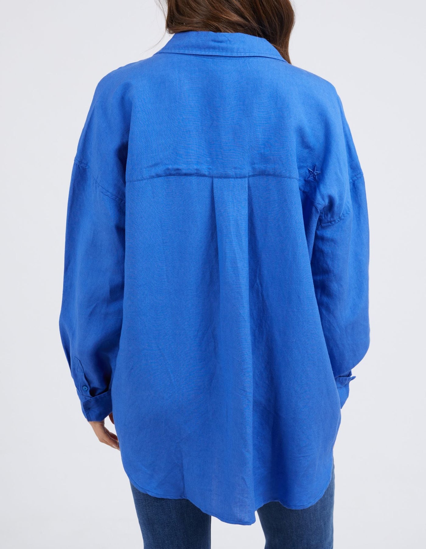 Cordelia Shirt - Royal Blue-Elm Lifestyle-Lima & Co