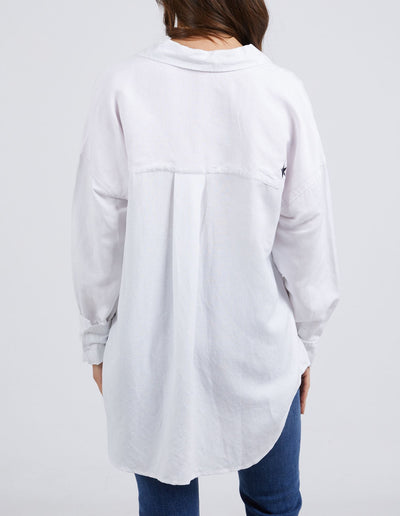 Cordelia Shirt - White-Elm Lifestyle-Lima & Co