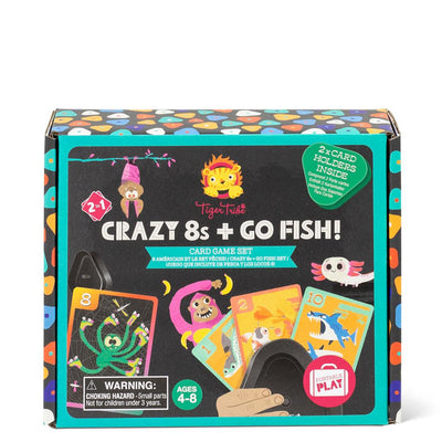 Crazy 8s and Go Fish - Card Game Set-Tiger Tribe-Lima & Co