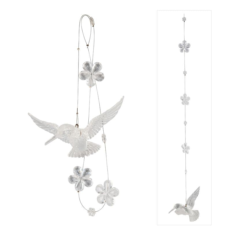 Crystal Irridescent Long Bird Drop-Swing-Lima & Co