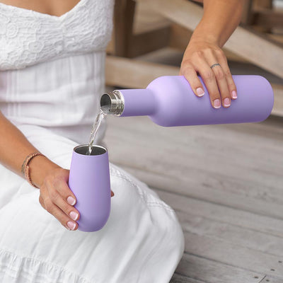DOUBLE WALLED SPARKLING FLUTE-ANNABEL TRENDS-Lima & Co