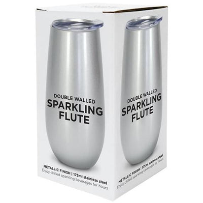 DOUBLE WALLED SPARKLING FLUTE-ANNABEL TRENDS-Lima & Co