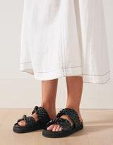 Dakota Linen Skirt - White-365 Days-Lima & Co
