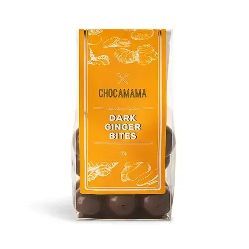 Dark Ginger Stand Up Bag - 125g-Chocamama-Lima & Co