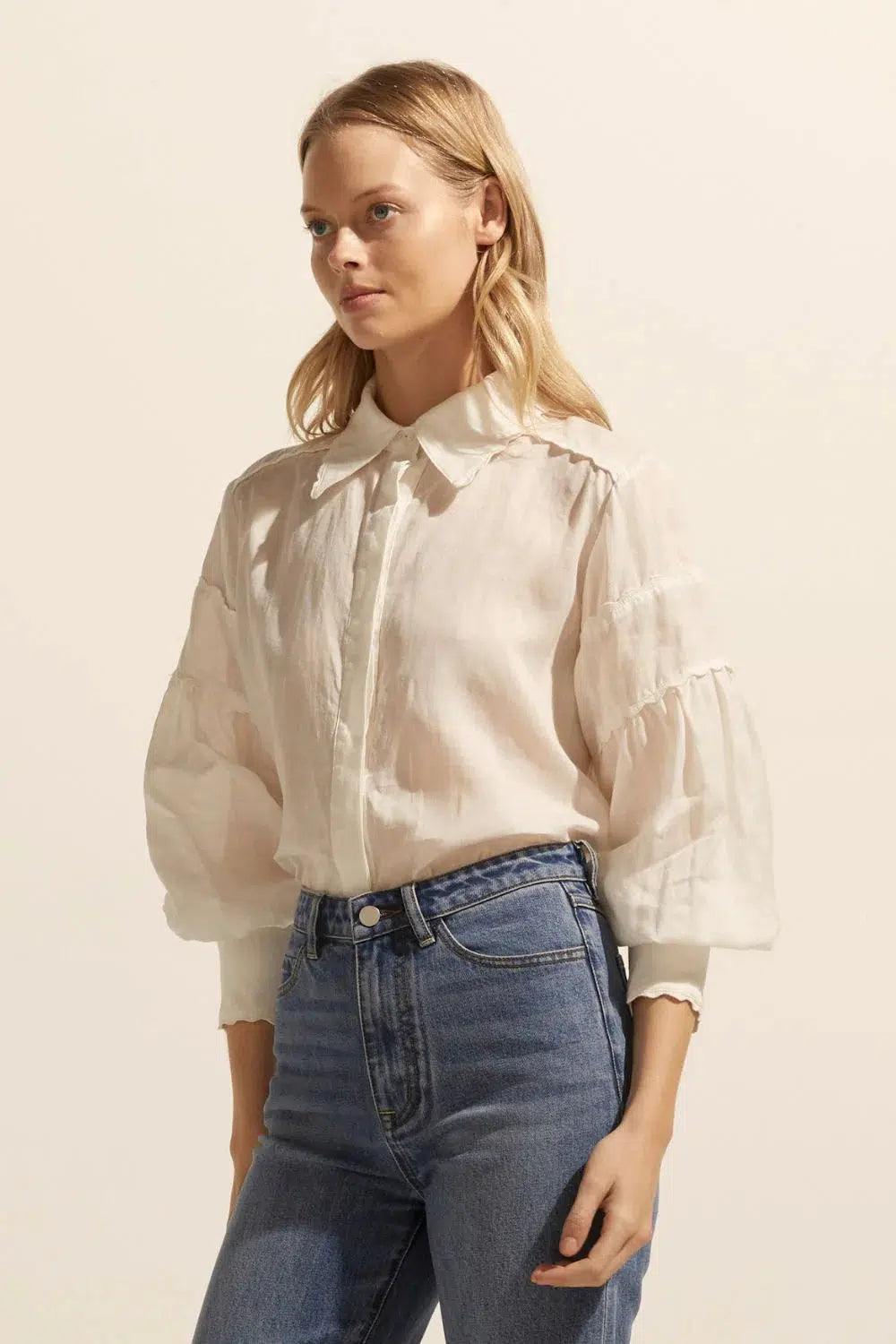 Dash Top - Cream-Zoe Kratzmann-Lima & Co