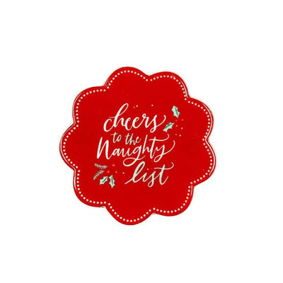 Dasher Mug & Coaster Set - Naughty List-LADELLE-Lima & Co