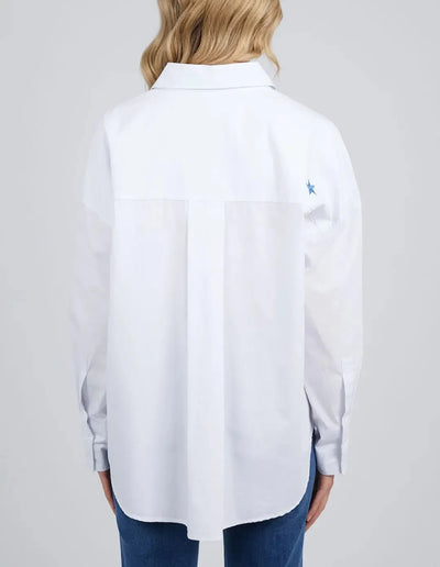 Delia Shirt - White-Elm Lifestyle-Lima & Co