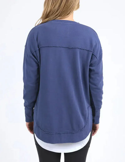 Delilah Crew - Deep Blue-Foxwood-Lima & Co