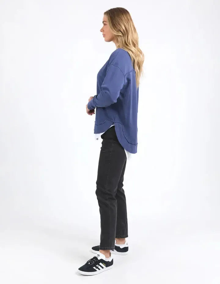 Delilah Crew - Deep Blue-Foxwood-Lima & Co