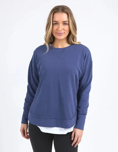 Delilah Crew - Deep Blue-Foxwood-Lima & Co