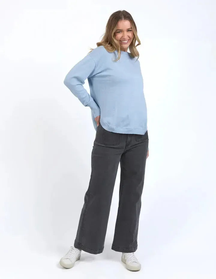 Delilah Knit - Light Blue-Foxwood-Lima & Co