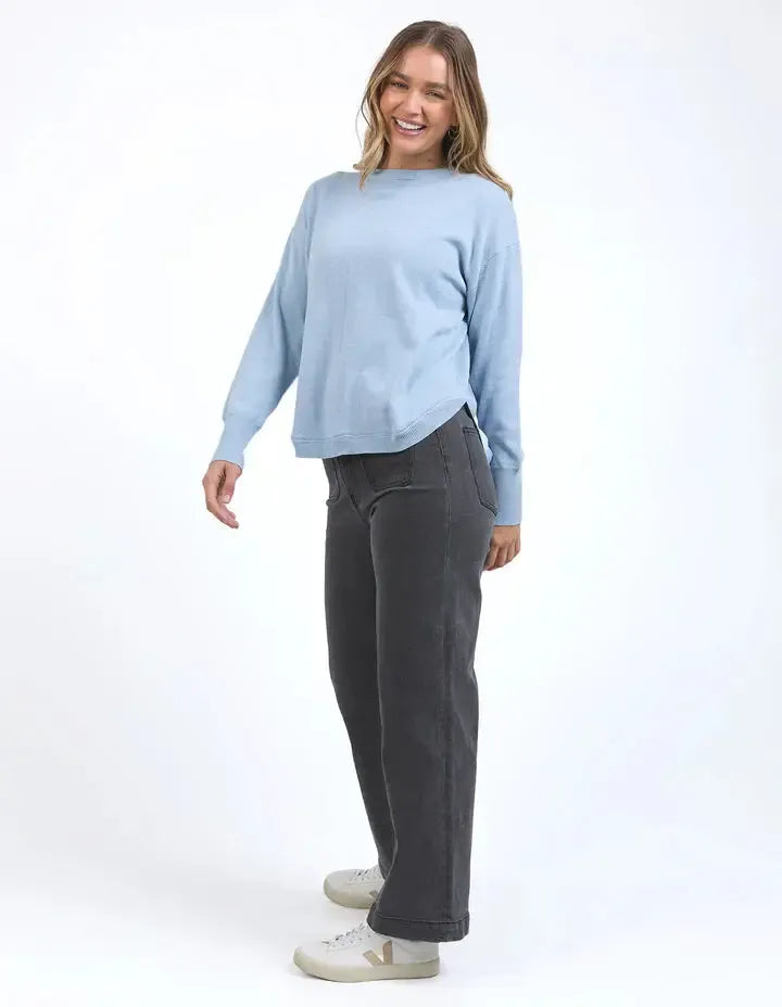 Delilah Knit - Light Blue-Foxwood-Lima & Co
