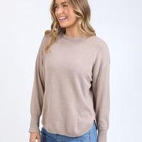 Delilah Knit - Mushroom-Foxwood-Lima & Co