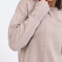 Delilah Knit - Mushroom-Foxwood-Lima & Co