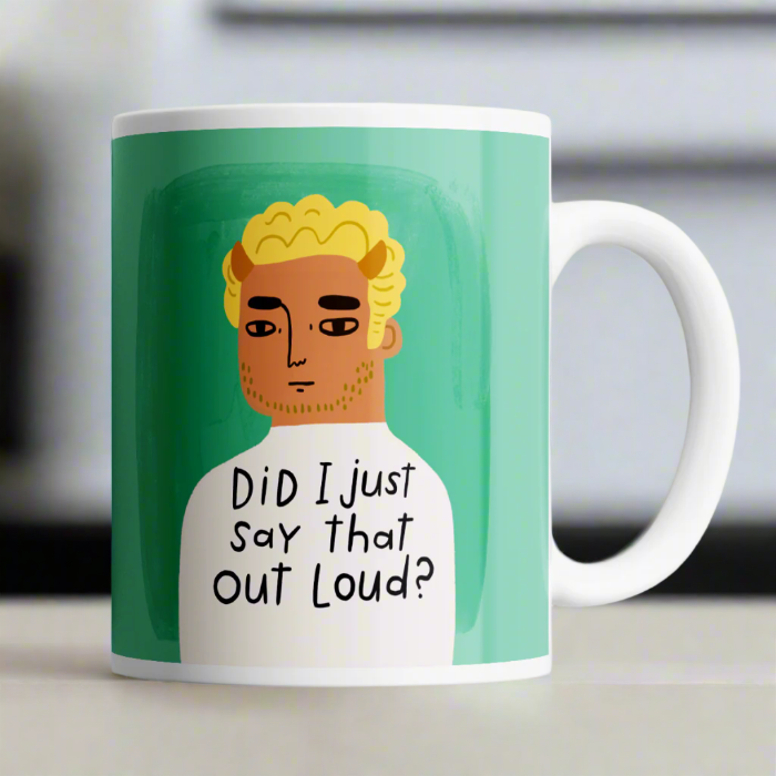 Did I Just Say That Out Loud Mug-Disrupted Industries-Lima & Co