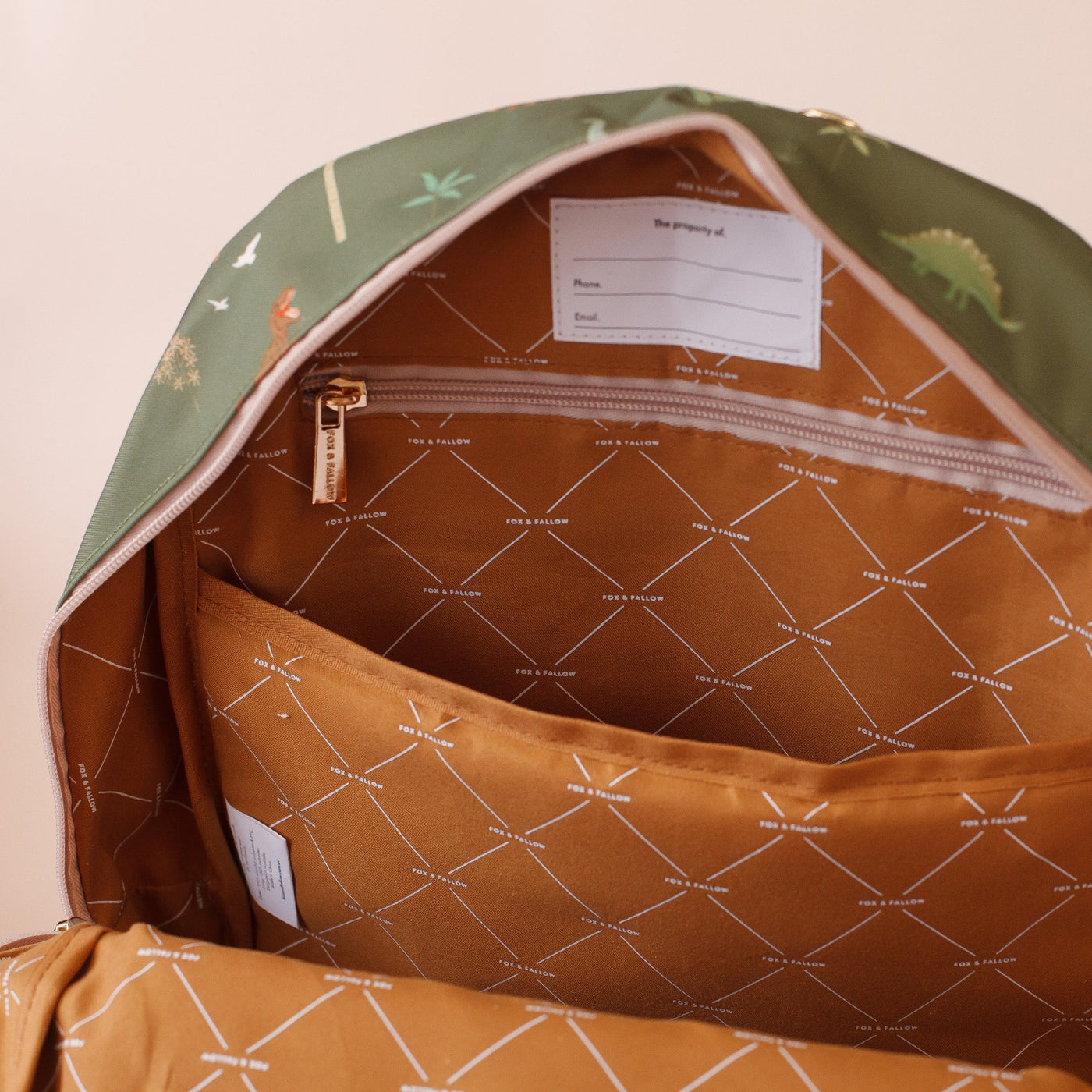 Dinos Backpack-Fox And Fallow-Lima & Co