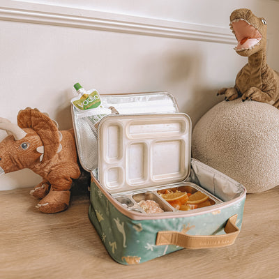 Dinos Large Lunch Bag-Fox And Fallow-Lima & Co