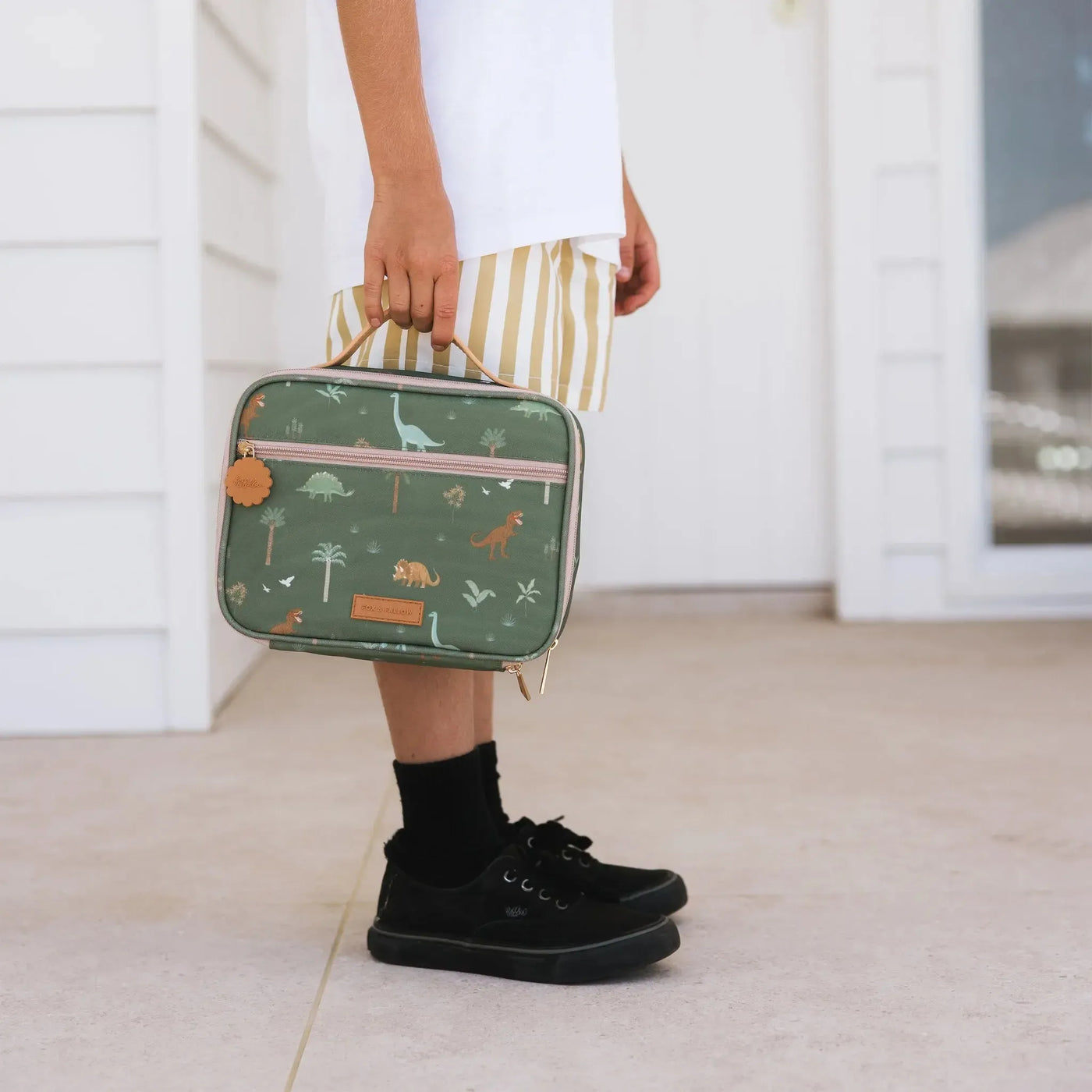 Dinos Mini Lunch Bag-Fox And Fallow-Lima & Co