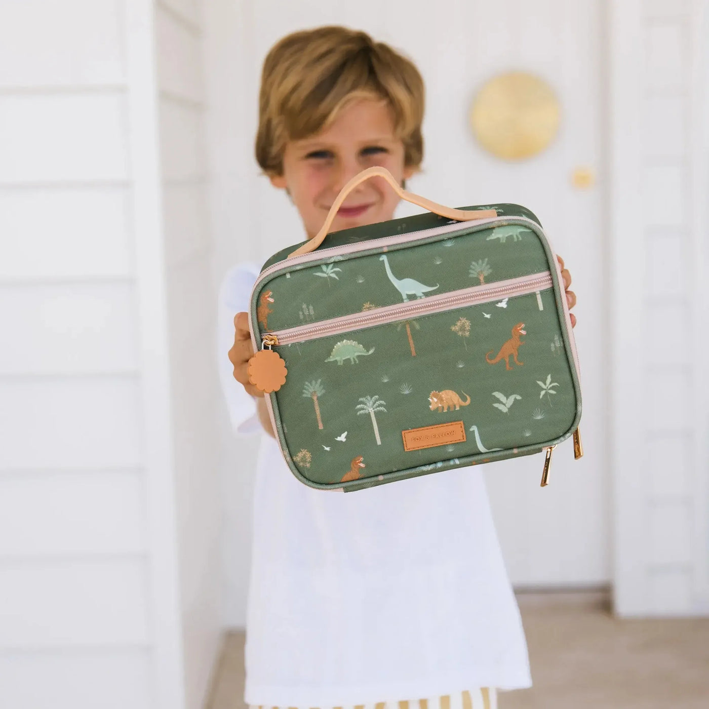 Dinos Mini Lunch Bag-Fox And Fallow-Lima & Co